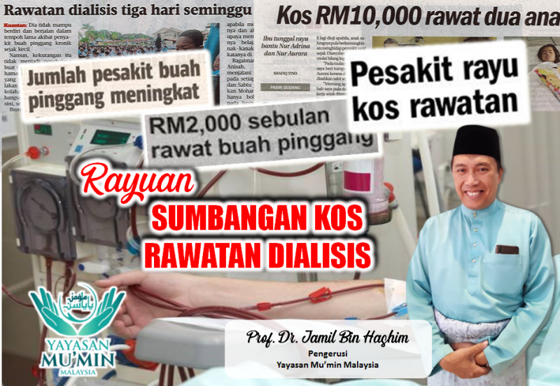 RAYUAN SUMBANGAN KOS RAWATAN DIALISIS