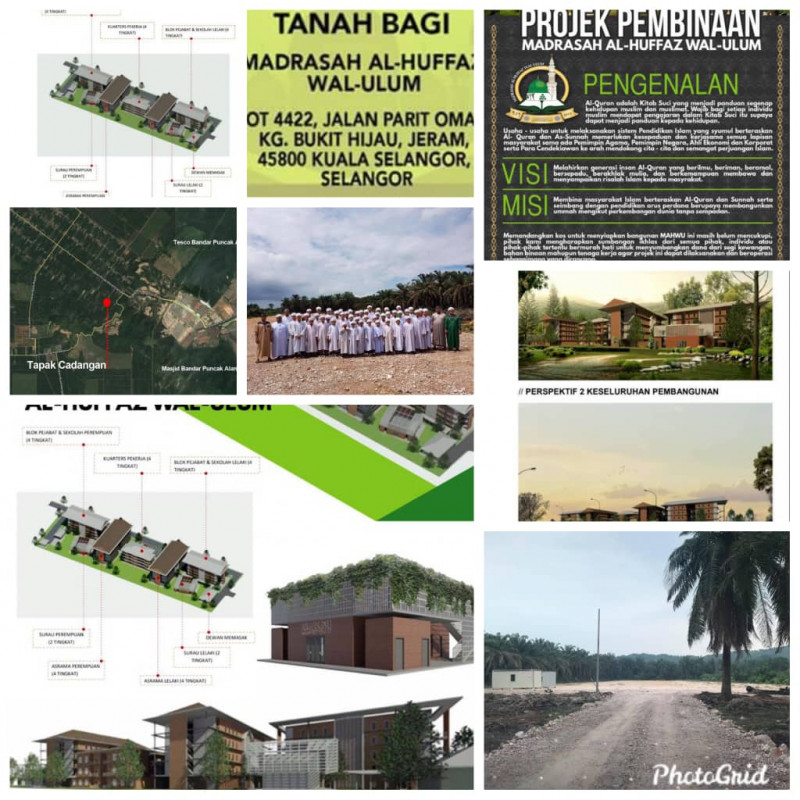 PEMBINAAN MASJID FASA 1 AL HUFFAZ WAL ULUM