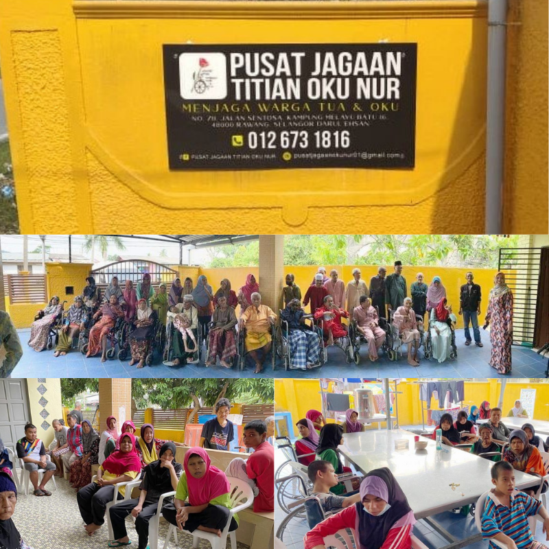 Pembinaan Asrama Warga Emas Dan OKU Nur